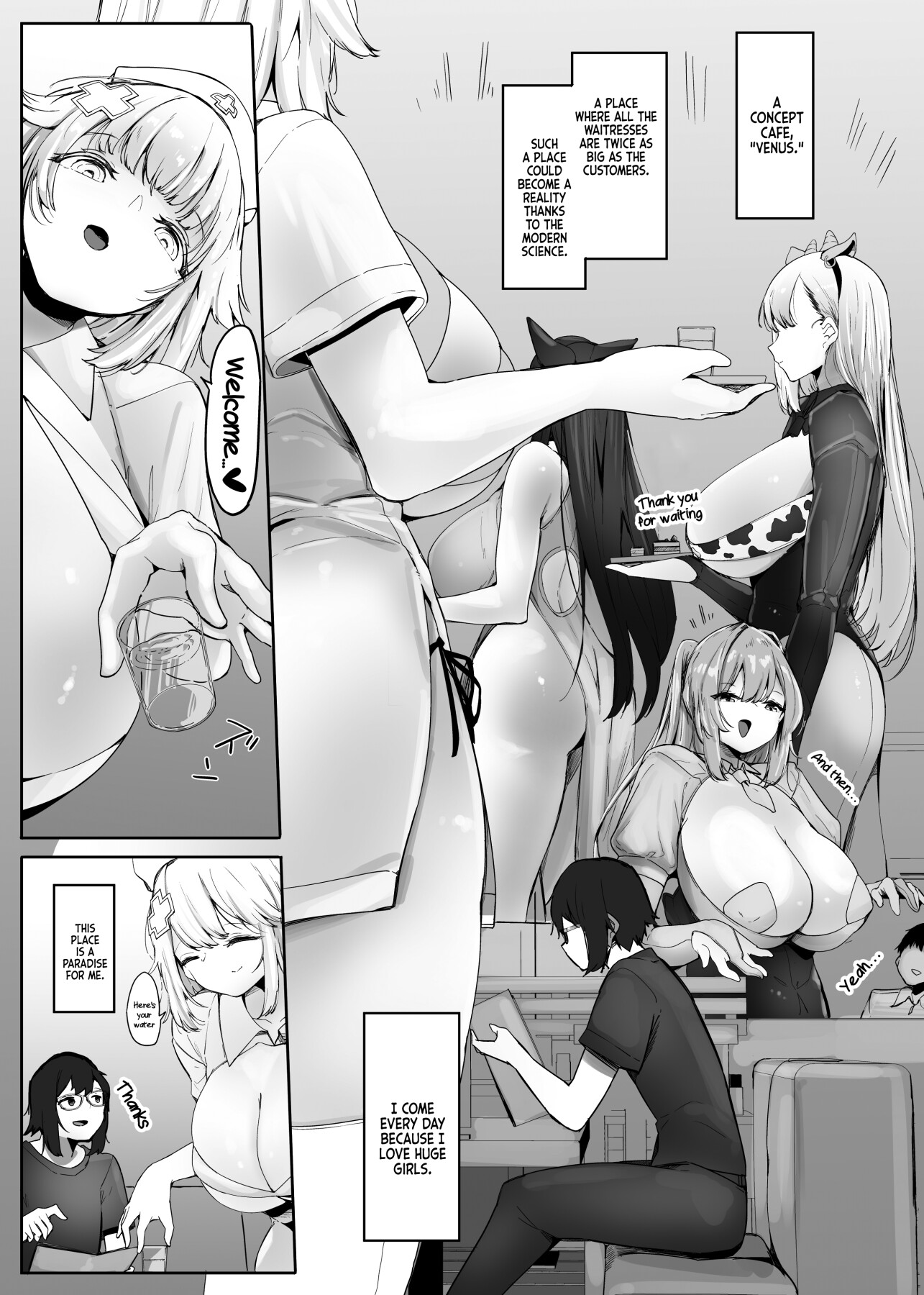 Hentai Manga Comic-The Girls At The Store Are Big And Clingy-Read-2